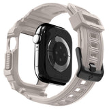 Accesoriu smartwatch Spigen Rugged Armor Pro V2 (ACS10506) compatibil cu Apple Watch 10 46mm / Watch 11 46mm, Dune Beige