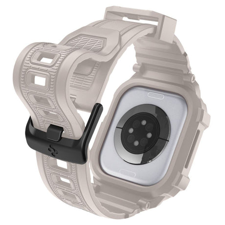 Accesoriu smartwatch Spigen Rugged Armor Pro V2 (ACS10506) compatibil cu Apple Watch 10 46mm / Watch 11 46mm, Dune Beige