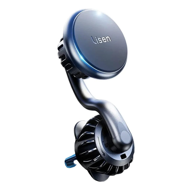 Suport Lisen (YL0222060002), MagSafe, for Air Vent, Universal, Multi-Angle Adjustment, Secure Fit, N52 Magnets, Negru