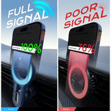 Suport Lisen (YL0222100001), for Air Vent, Magnetic Grip, Universal, Adjustable, Secure Fit, N52 Magnets, Negru
