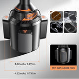 Suport Lisen (YL0220100001), for Cup Holder, Universal, Multi-Angle Adjustment, Secure Fit, Anti-Shake, Negru