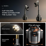 Suport Lisen (YL0220100001), for Cup Holder, Universal, Multi-Angle Adjustment, Secure Fit, Anti-Shake, Negru