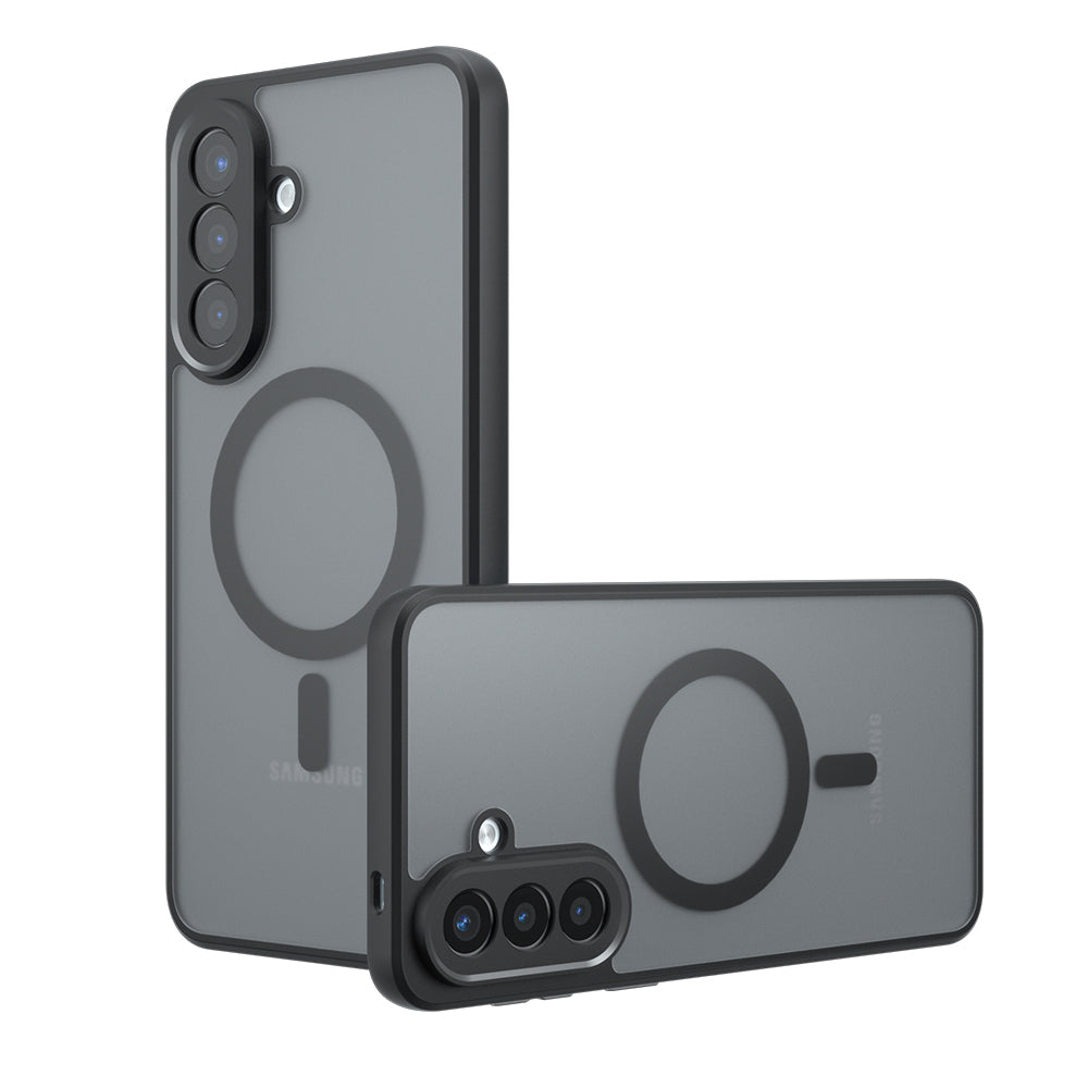 Husa de protectie Techsuit PureFrost MagSafe compatibil cu Samsung Galaxy A57 5G, Negru Mat