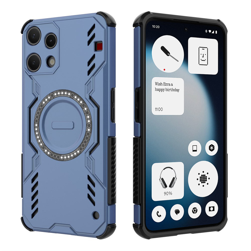 Husa de protectie Techsuit ArmorMag compatibil cu Nothing Phone (3a) Lite, Albastru