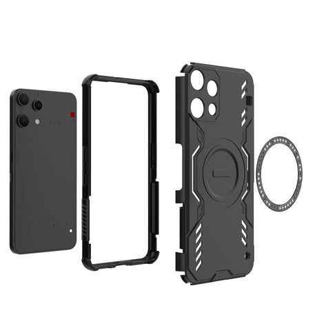 Husa de protectie Techsuit ArmorMag compatibil cu Nothing Phone (3a) Lite, Negru