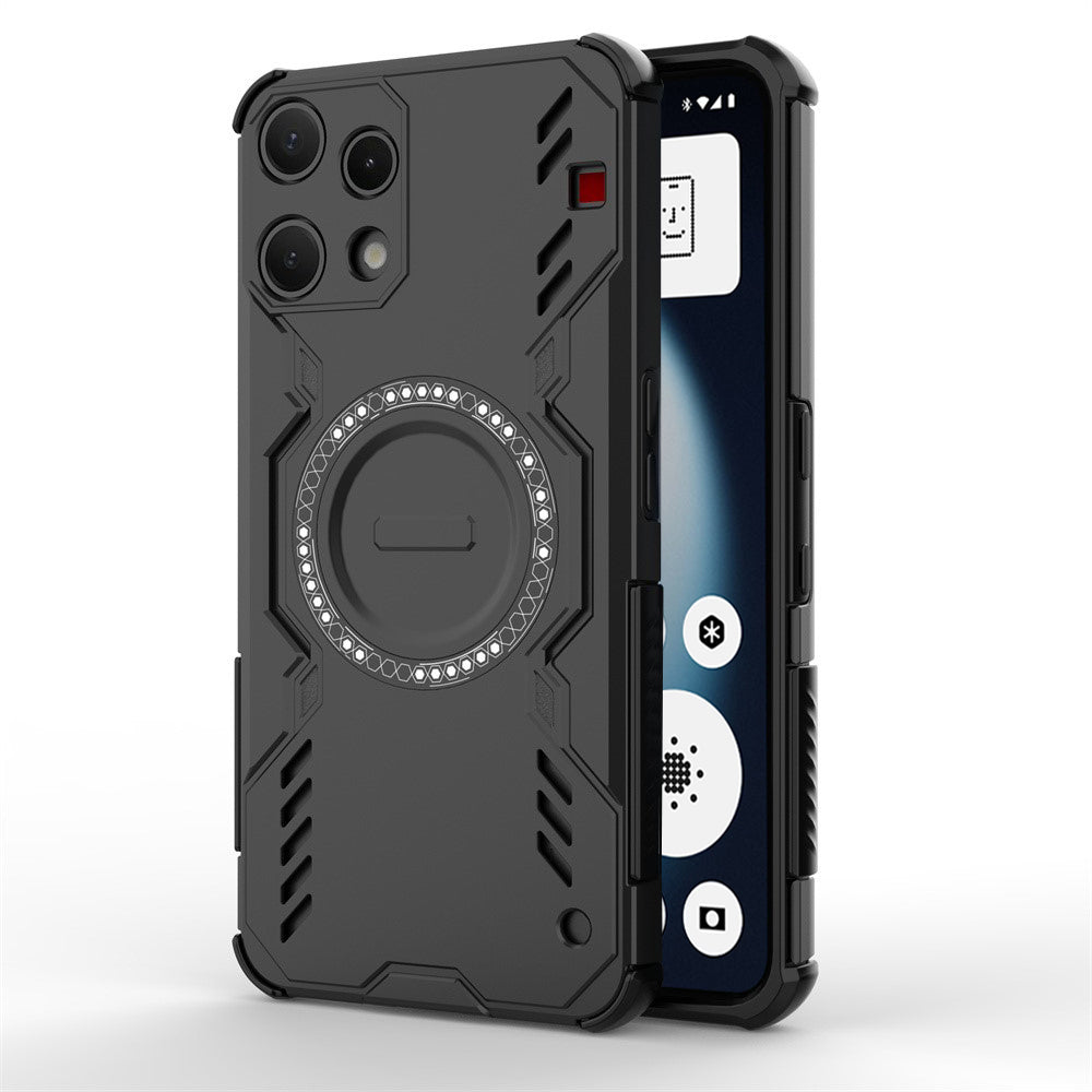 Husa de protectie Techsuit ArmorMag compatibil cu Nothing Phone (3a) Lite, Negru