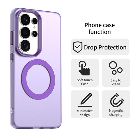 Husa de protectie Techsuit CandyCase MagSafe compatibil cu Samsung Galaxy S26 Ultra, Mov
