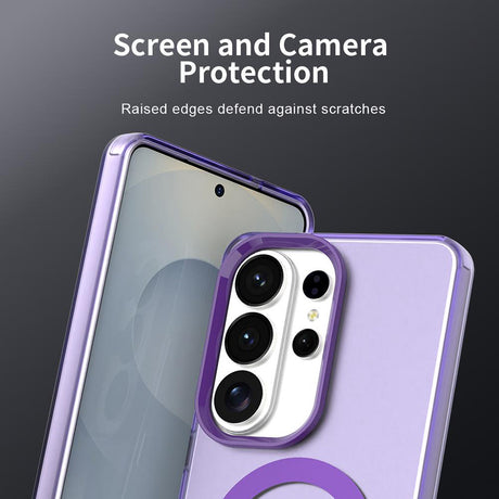 Husa de protectie Techsuit CandyCase MagSafe compatibil cu Samsung Galaxy S26 Ultra, Mov