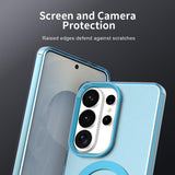 Husa de protectie Techsuit CandyCase MagSafe compatibil cu Samsung Galaxy S26 Ultra, Albastru