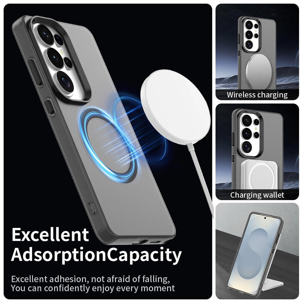 Husa de protectie Techsuit CandyCase MagSafe compatibil cu Samsung Galaxy S26 Ultra, Negru