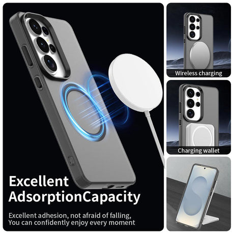 Husa de protectie Techsuit CandyCase MagSafe compatibil cu Samsung Galaxy S26 Ultra, Negru