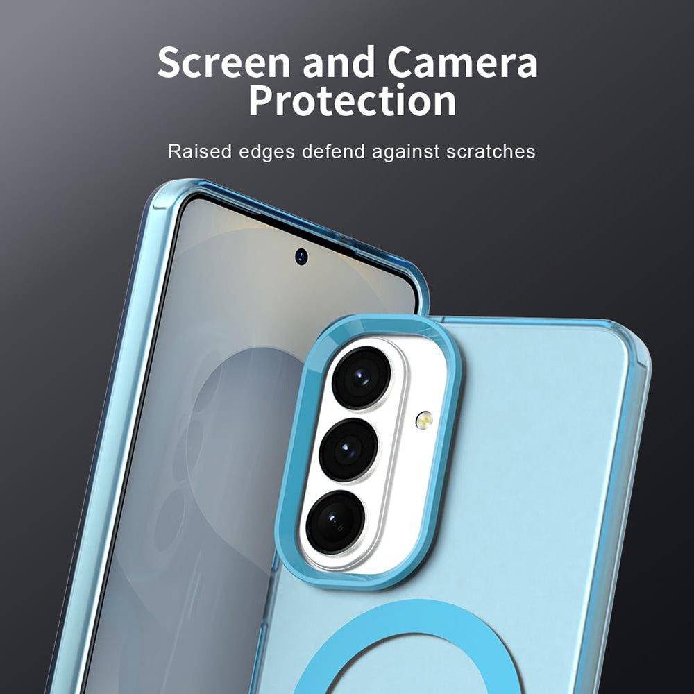 Husa de protectie Techsuit CandyCase MagSafe compatibil cu Samsung Galaxy S26 Plus, Albastru