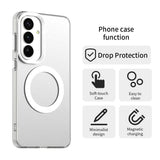 Husa de protectie Techsuit CandyCase MagSafe compatibil cu Samsung Galaxy S26 Plus, Alb