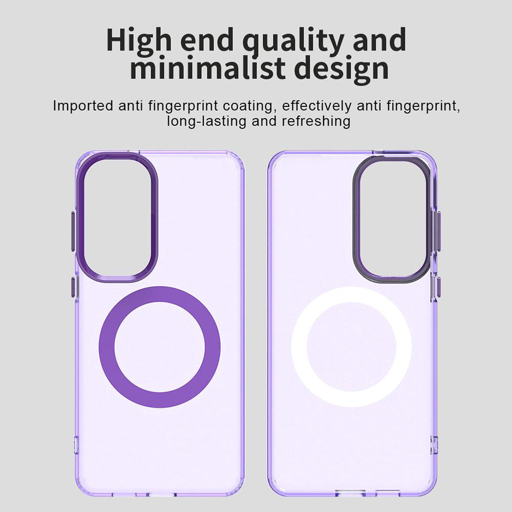 Husa de protectie Techsuit CandyCase MagSafe compatibil cu Samsung Galaxy S26, Mov