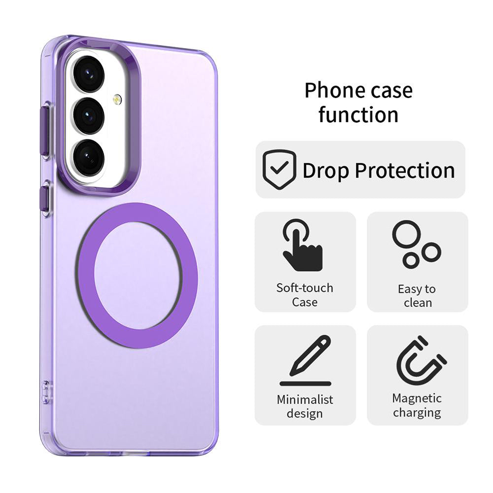 Husa de protectie Techsuit CandyCase MagSafe compatibil cu Samsung Galaxy S26, Mov