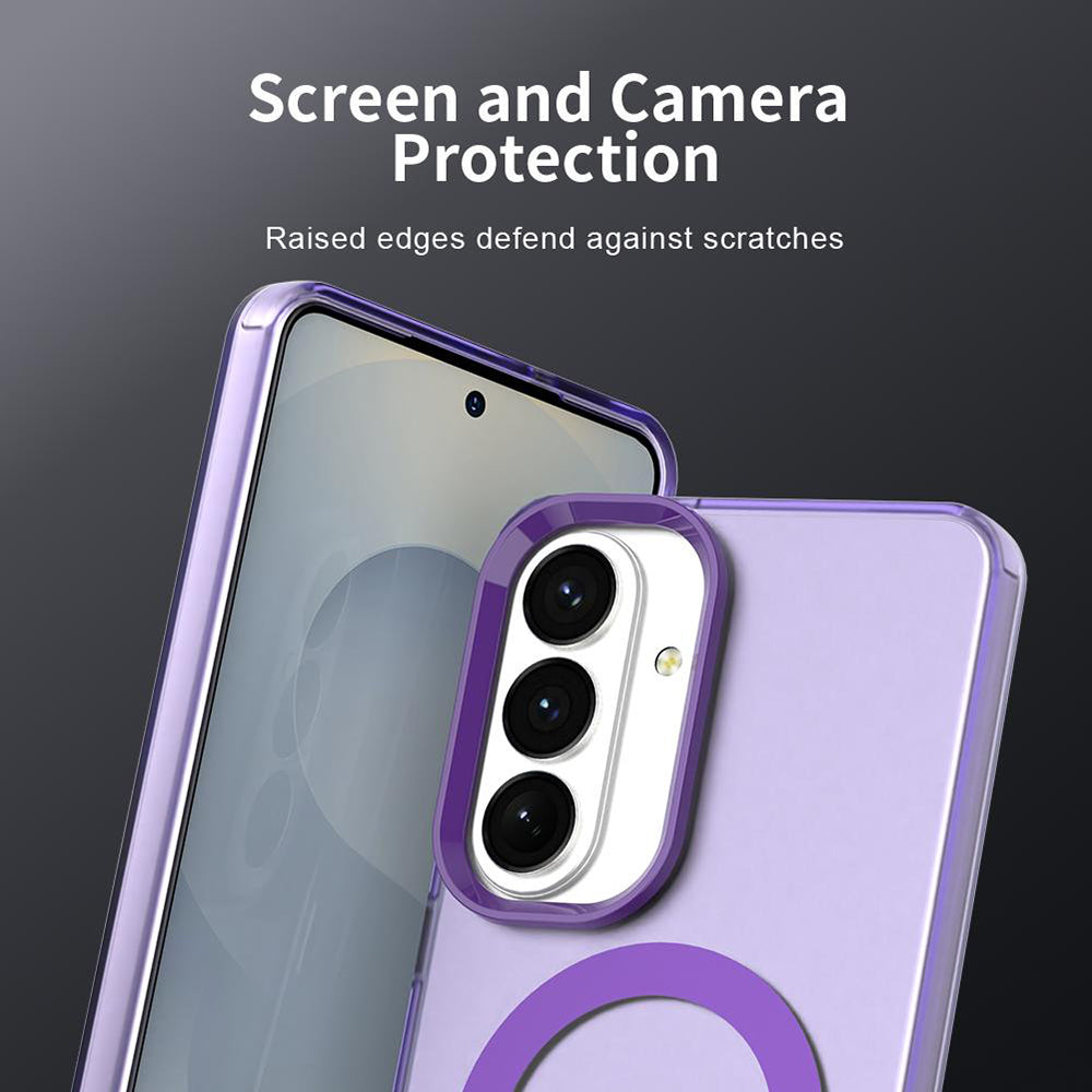 Husa de protectie Techsuit CandyCase MagSafe compatibil cu Samsung Galaxy S26, Mov