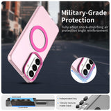 Husa de protectie Techsuit CandyCase MagSafe compatibil cu Samsung Galaxy S26, Roz