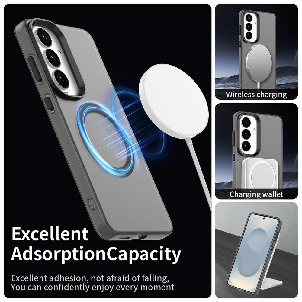 Husa de protectie Techsuit CandyCase MagSafe compatibil cu Samsung Galaxy S26, Negru