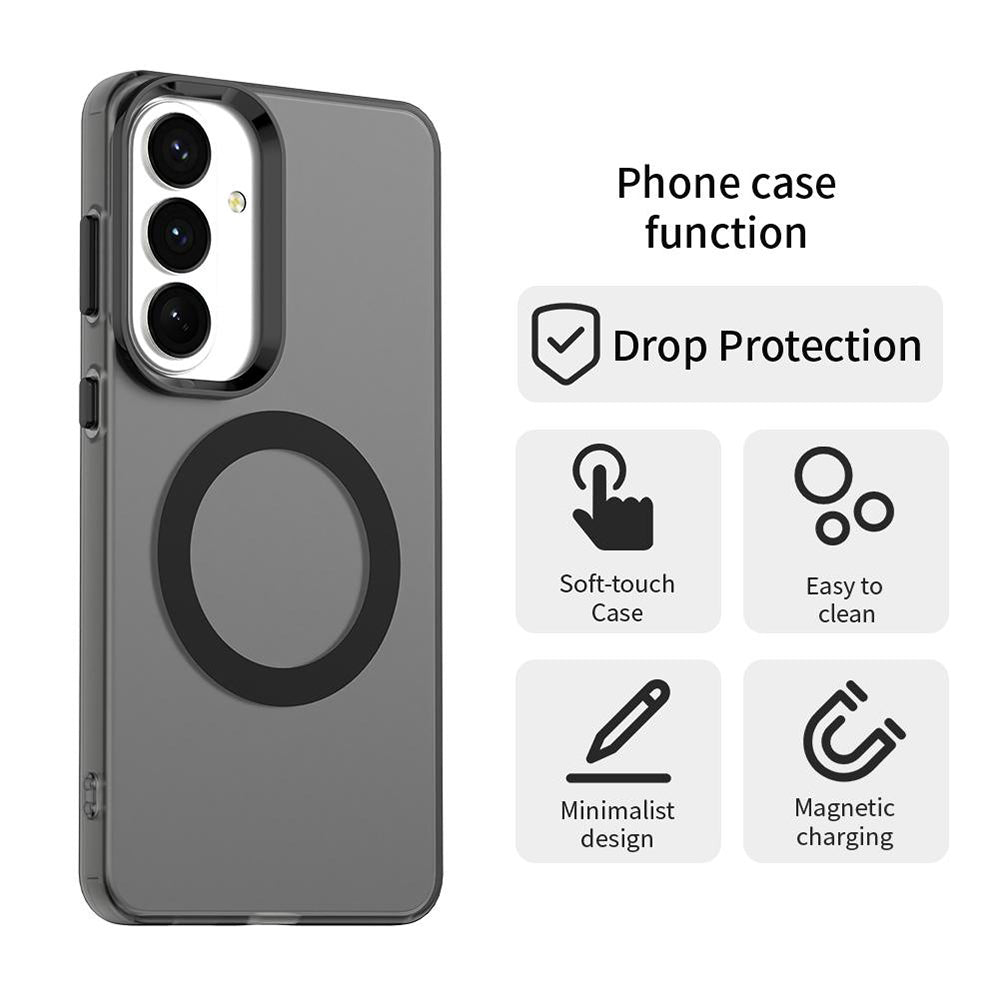 Husa de protectie Techsuit CandyCase MagSafe compatibil cu Samsung Galaxy S26, Negru