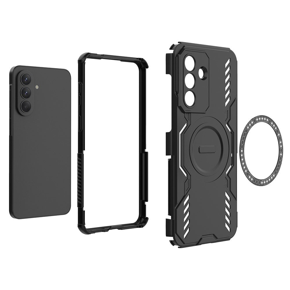 Husa de protectie Techsuit ArmorMag compatibil cu Samsung Galaxy A57 5G, Negru