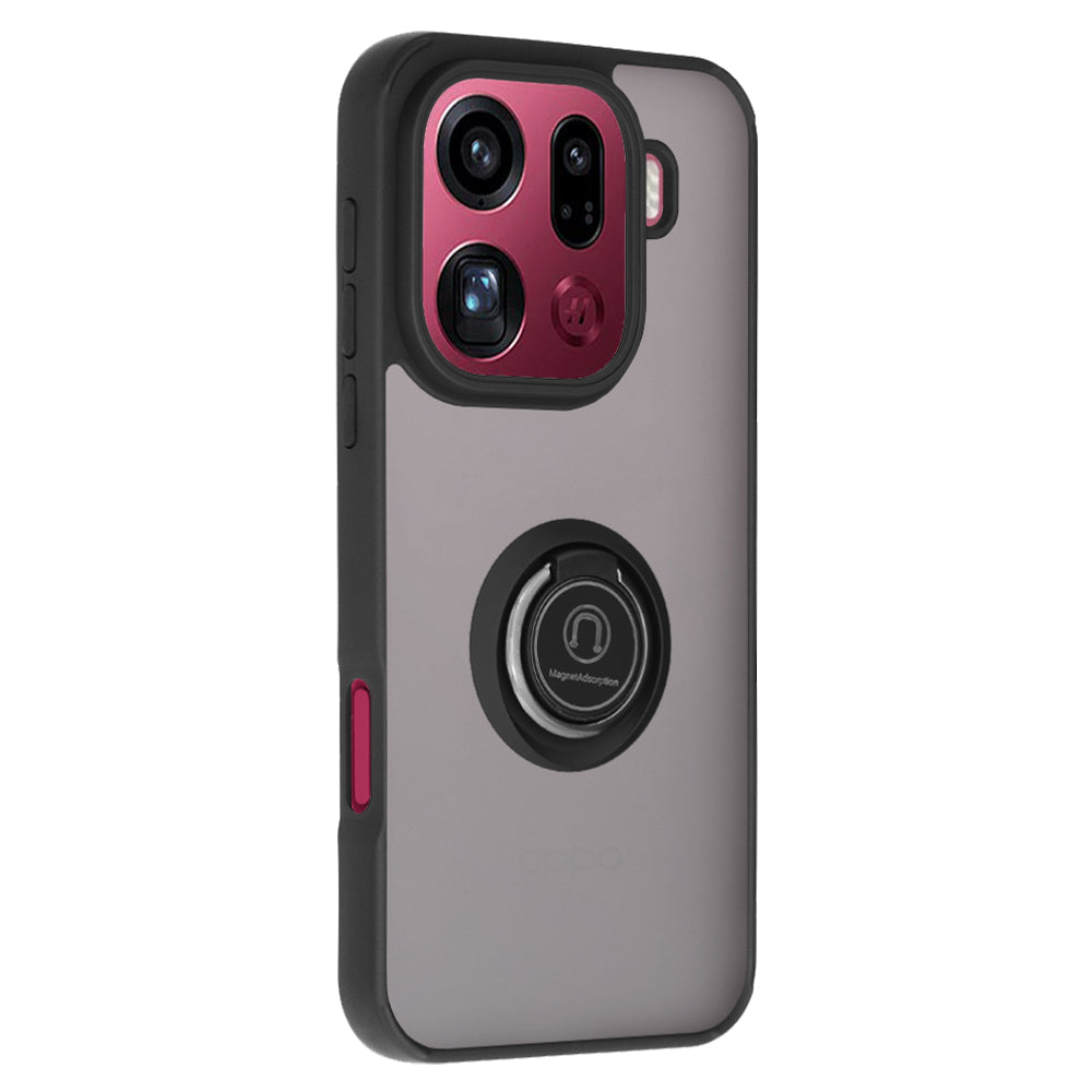 Husa de protectie Techsuit Glinth compatibil cu Oppo Find X9 Pro, Negru