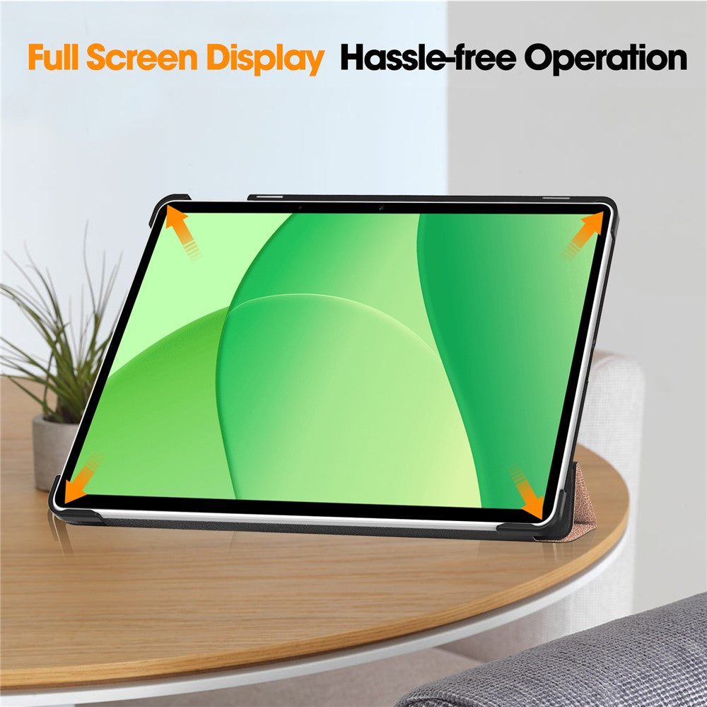 Husa de protectie tableta Techsuit FoldPro compatibil cu Oppo Pad SE 11 / OnePlus Pad Lite, Roz Auriu