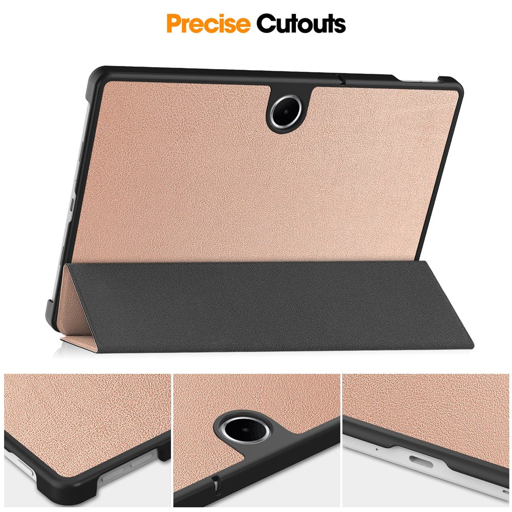 Husa de protectie tableta Techsuit FoldPro compatibil cu Oppo Pad SE 11 / OnePlus Pad Lite, Roz Auriu