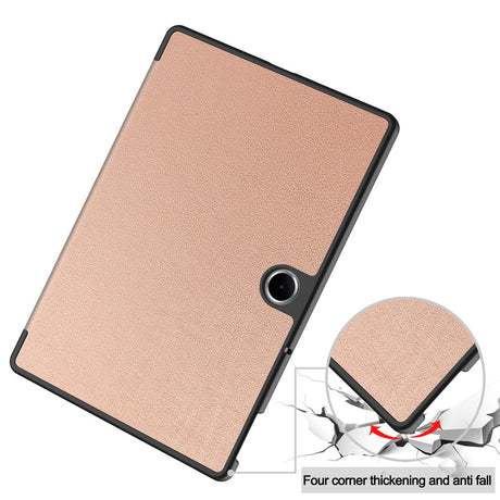 Husa de protectie tableta Techsuit FoldPro compatibil cu Oppo Pad SE 11 / OnePlus Pad Lite, Roz Auriu