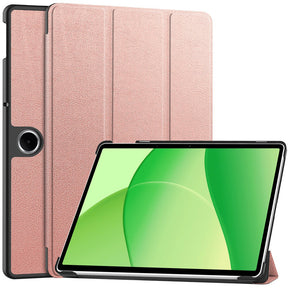 Husa de protectie tableta Techsuit FoldPro compatibil cu Oppo Pad SE 11 / OnePlus Pad Lite, Roz Auriu