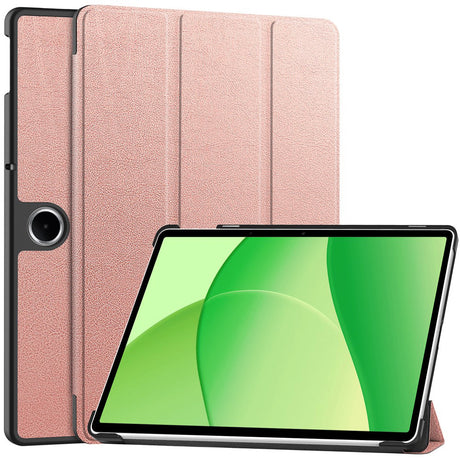Husa de protectie tableta Techsuit FoldPro compatibil cu Oppo Pad SE 11 / OnePlus Pad Lite, Roz Auriu