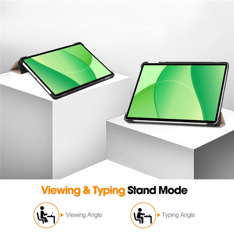 Husa de protectie tableta Techsuit FoldPro compatibil cu Oppo Pad SE 11 / OnePlus Pad Lite, Roz Auriu