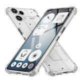 Husa de protectie Techsuit Shockproof Clear Silicone compatibil cu Nothing Phone (3a) Lite, Transparent