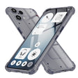 Husa de protectie Techsuit Shockproof Clear Silicone compatibil cu Nothing Phone (3a) Lite, Negru Fumuriu