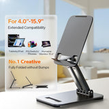 Suport Lisen (YL0424080007), for 15.9'' Tablets, Ajustable, Stable, Iron, 17.5 x 12.3 x 3.4cm, Negru