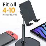 Suport Lisen Mechanical Series (YL0421030004), for Phones, Adjustable Height, Stable, Negru