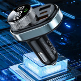 Incarcator Proove Car with FM Modulator (FMSL30110001), USB, Type-C, U-Disk, TF, Bluetooth 5.4, Fast Charge, 30W, Negru