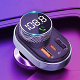 Incarcator Proove Car with FM Modulator (FMSL30110001), USB, Type-C, U-Disk, TF, Bluetooth 5.4, Fast Charge, 30W, Negru