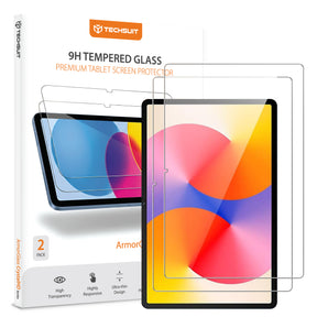 Husa de protectie tableta Techsuit ArmorGlass CrystalHD (set de 2) compatibil cu Huawei MatePad SE 11, Transparent