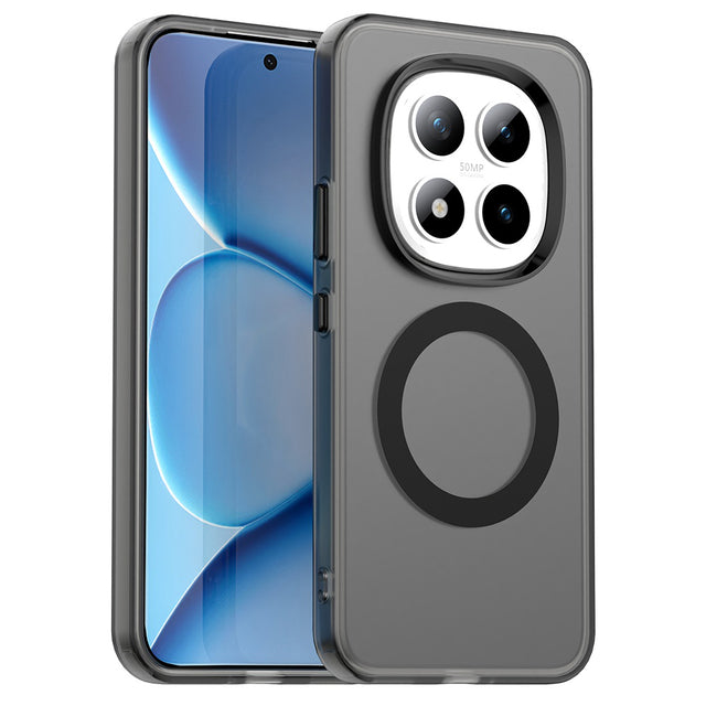 Husa de protectie Techsuit CandyCase MagSafe compatibil cu Xiaomi Redmi Note 15 Pro+ 5G / Poco M8 Pro 5G, Negru