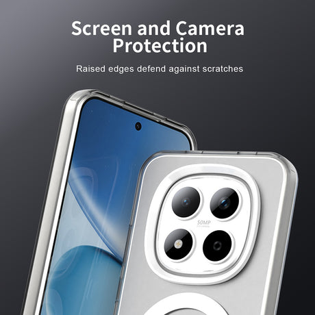 Husa de protectie Techsuit CandyCase MagSafe compatibil cu Xiaomi Redmi Note 15 Pro 5G, Alb