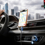 Incarcator Lisen Car (YL0224010001), with Type-C Cable, USB-A, Type-C, 170W, GaN, Aluminum Alloy, 12V/24V, 1m, Negru