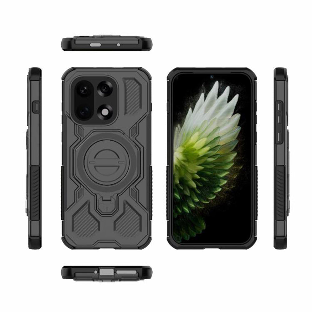 Husa de protectie Techsuit Carbon Shield PRO compatibil cu OnePlus 15, Mov Transparent