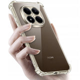 Husa de protectie Techsuit Shockproof Clear Silicone compatibil cu Xiaomi Redmi Note 15 Pro+ 5G / Poco M8 Pro 5G, Transparent