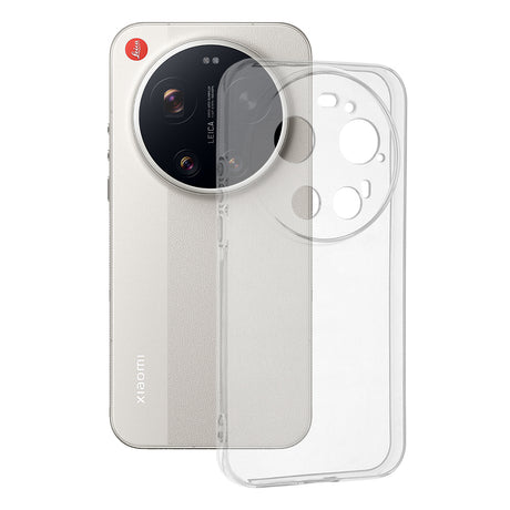 Husa de protectie Techsuit Clear Silicone compatibil cu Xiaomi 17 Ultra, Transparent