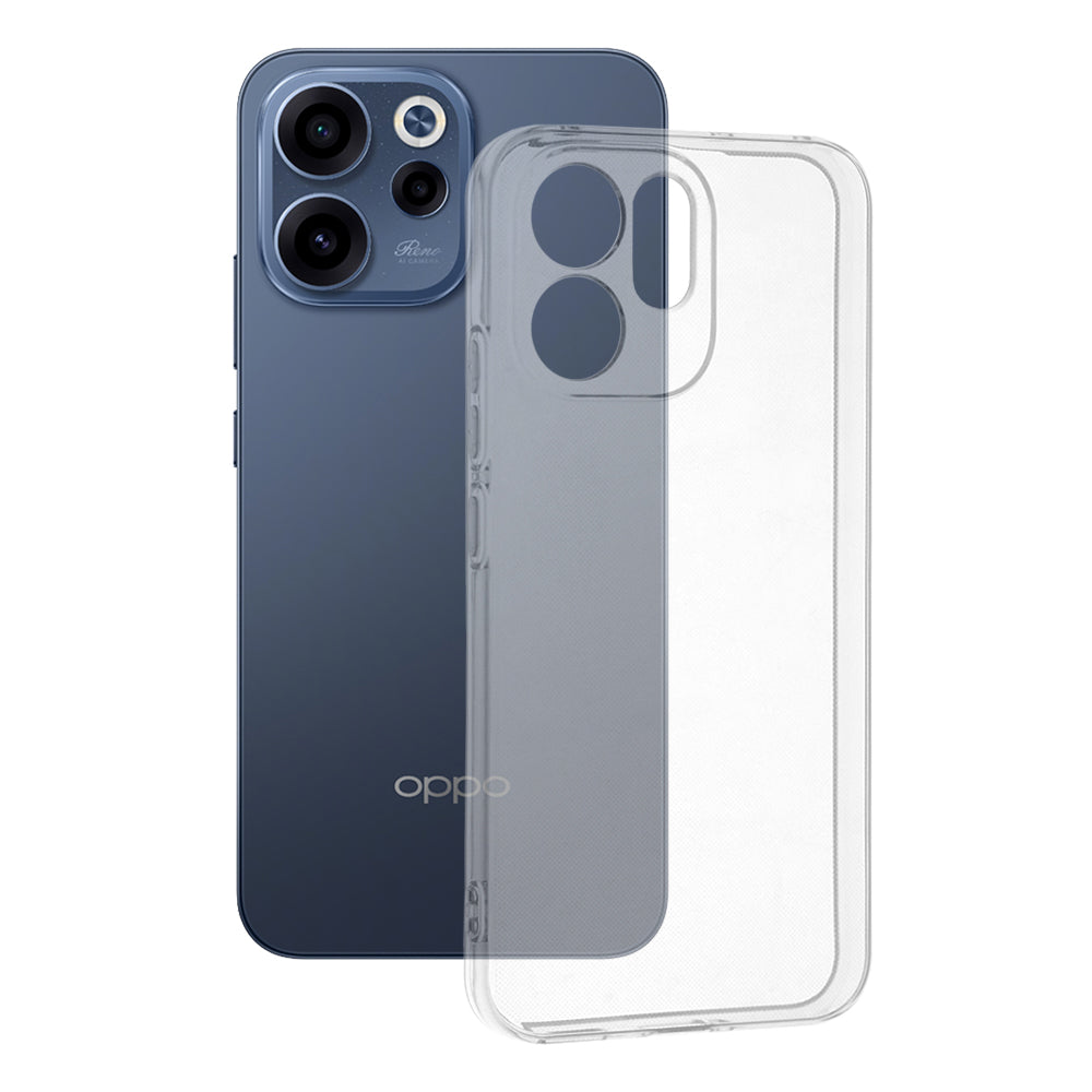 Husa de protectie Techsuit Clear Silicone compatibil cu Oppo Reno15 F / Reno15 FS 5G, Transparent