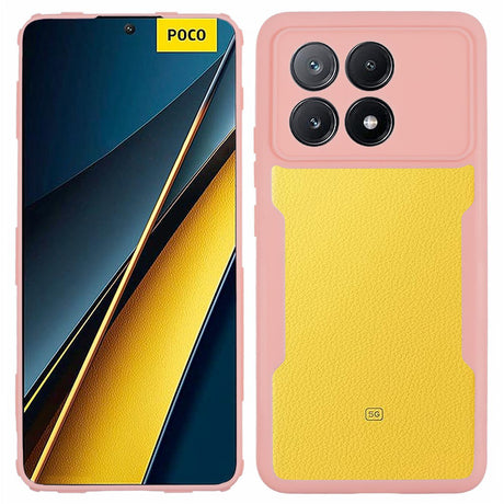 Folie de protectie Techsuit ColorVerse 360 Series + compatibil cu Xiaomi Poco X6 Pro, Roz