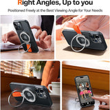 Torras Suport Torras Ostand Magnetic Ring, 360° Rotatable Stand, Phone Holder/Grip, Easy Attach, Argintiu – imagine 3