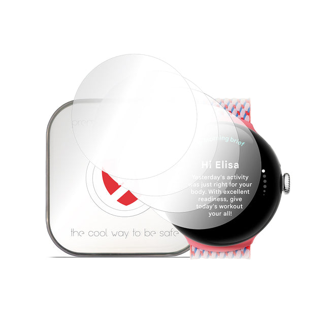 Folie de protectie smartwatch Smart Protection Premium Classic (set de 4) compatibil cu Google Pixel Watch 4 41mm, Transparent