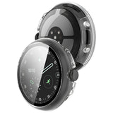 Folie de protectie smartwatch Techsuit Defense360 Pro + Screen Protector compatibil cu Google Pixel Watch 4 45mm, Transparent