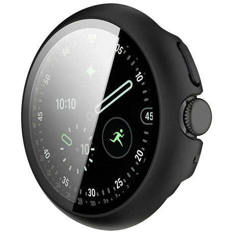 Folie de protectie smartwatch Techsuit Defense360 Pro + Screen Protector compatibil cu Google Pixel Watch 4 45mm, Negru